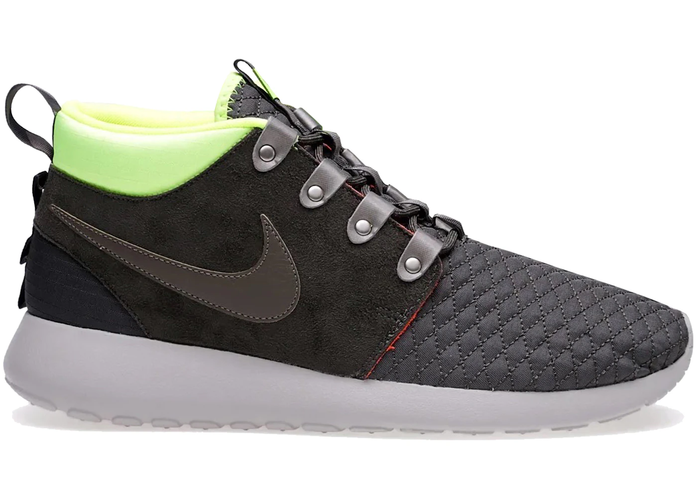 Nike Roshe Run Sneakerboot Newsprint Smoke Men's - 615601-007 - US