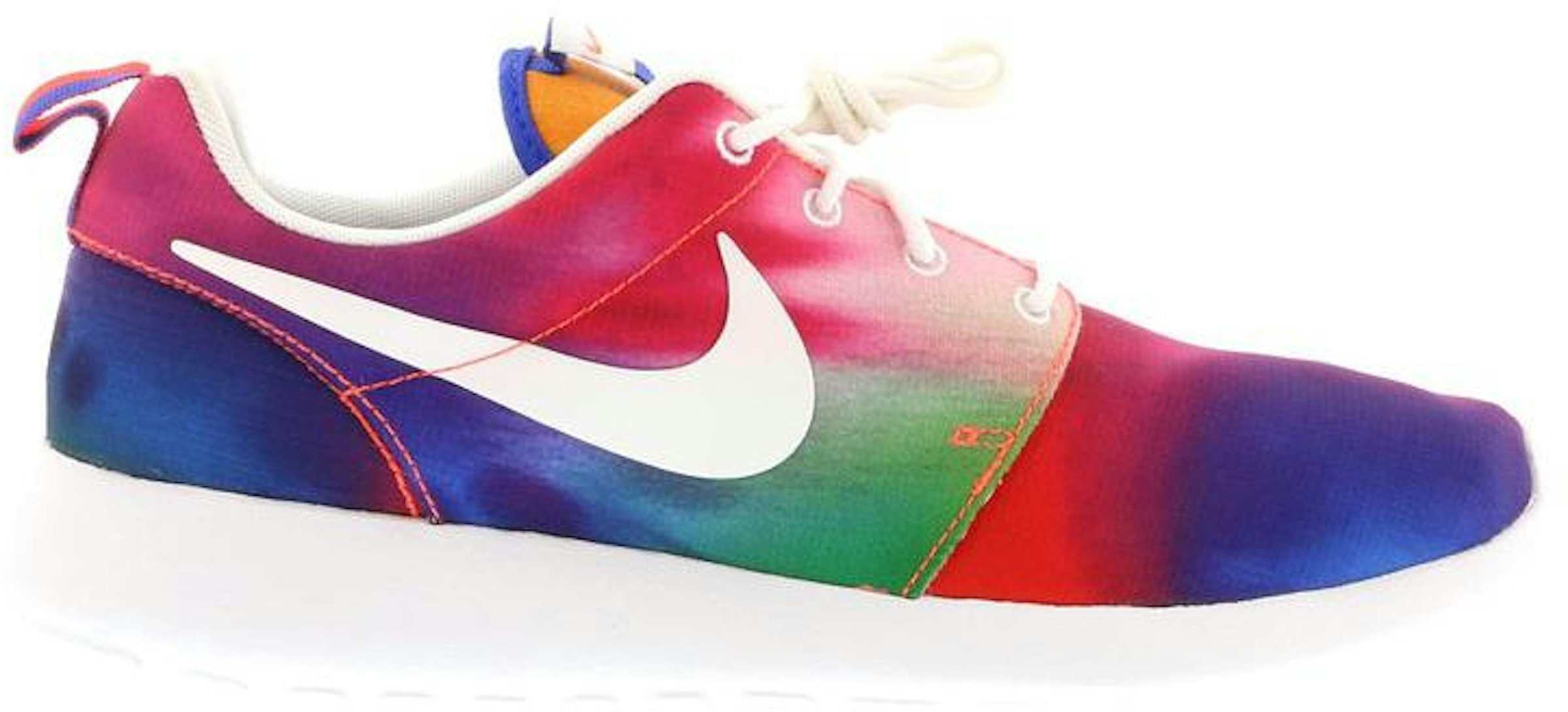 engranaje Asombrosamente montar Nike Roshe Run Tie Dye Rainbow - 655206-518 - US