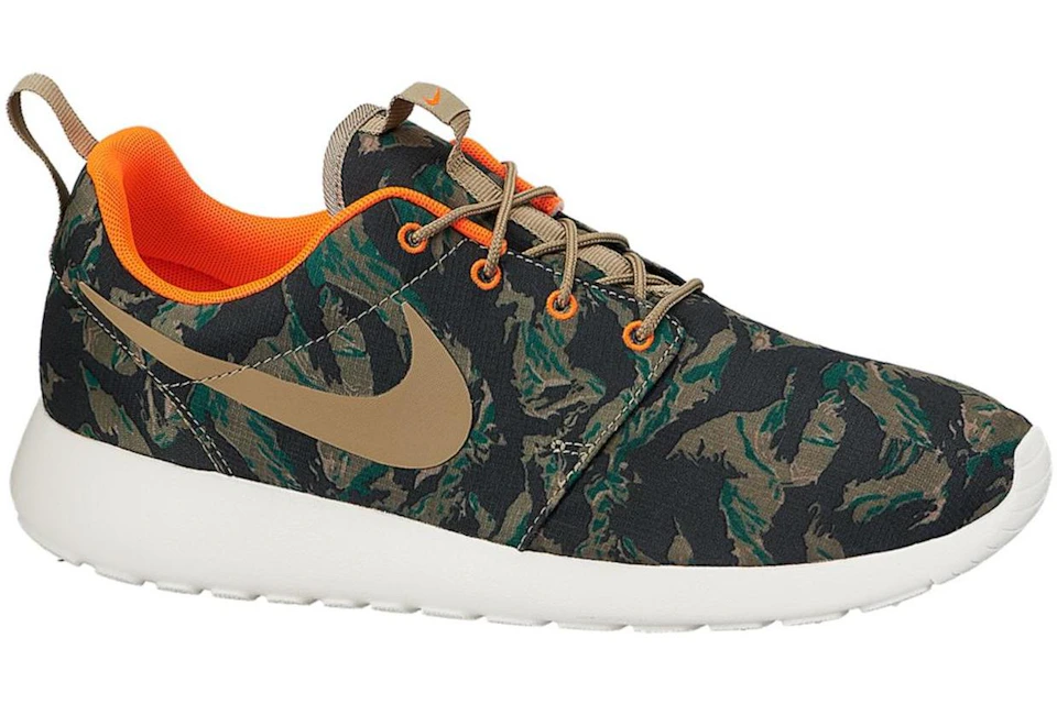 Nike Roshe Run Tiger Camo Green - 655206-203