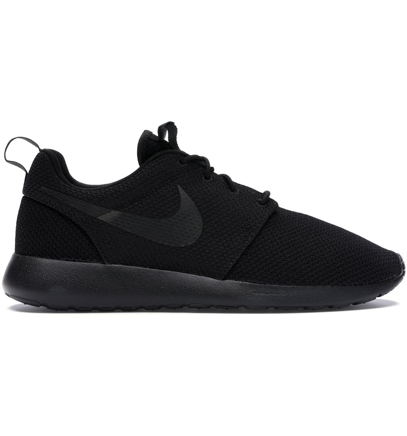 Nike Roshe Run Triple Black Men's 511881-026 US