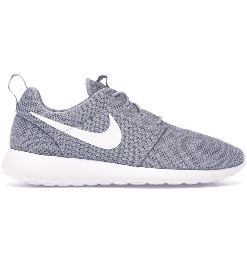 Mens grey nike roshe hotsell