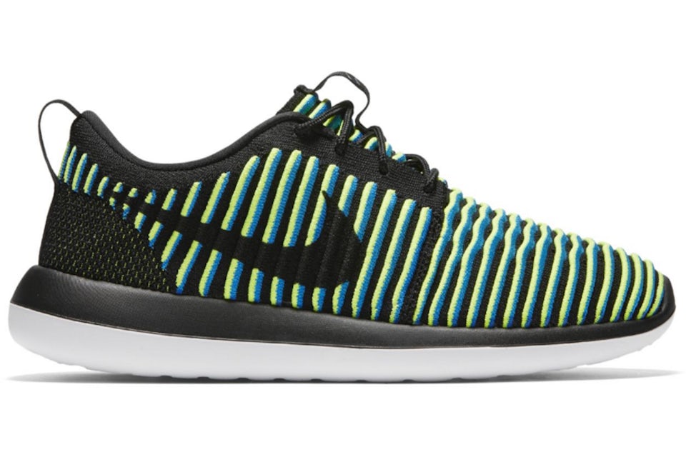 Nike Roshe Two Flyknit Photo Blue Women s 844929 003 GB