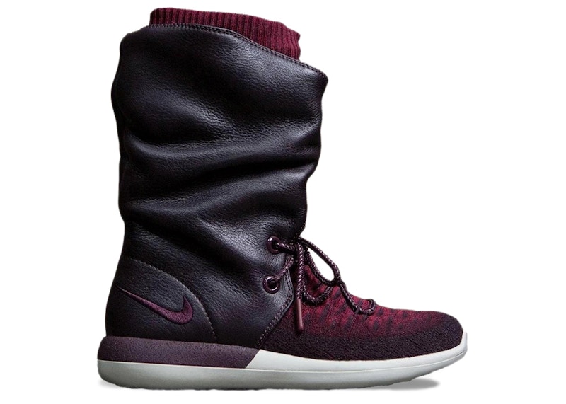 Nike Roshe Two Hi Flyknit Deep Burgundy Women s 861708 600 US