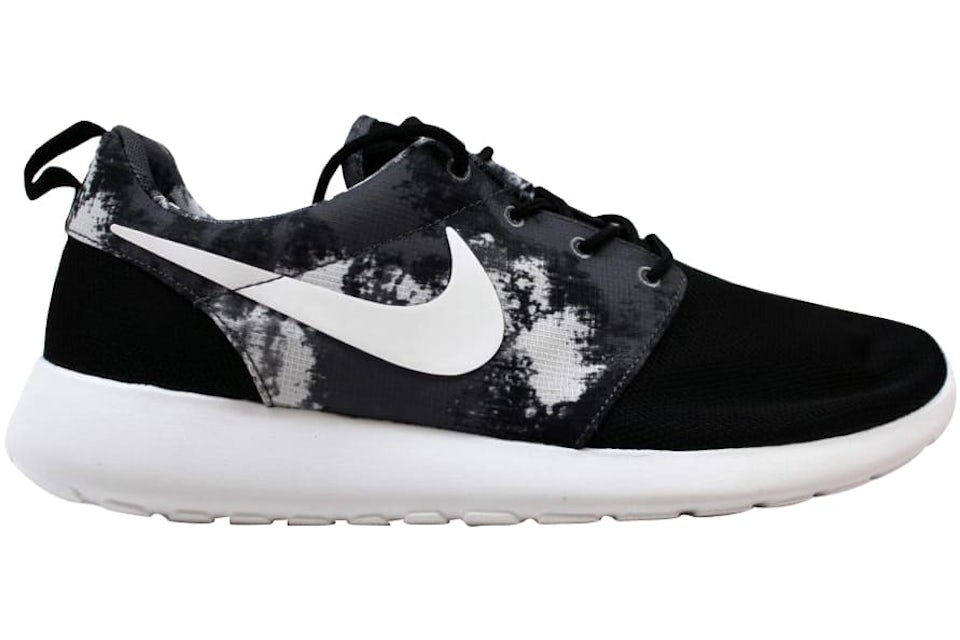 Nike roshe run cool grey black print Clearance