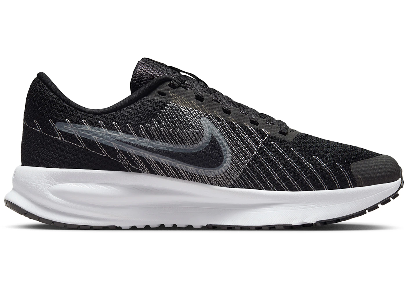 Nike Run Defy Black Wolf Grey White (Women's) - HM9593-002 - US