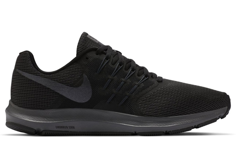 nike run swift black