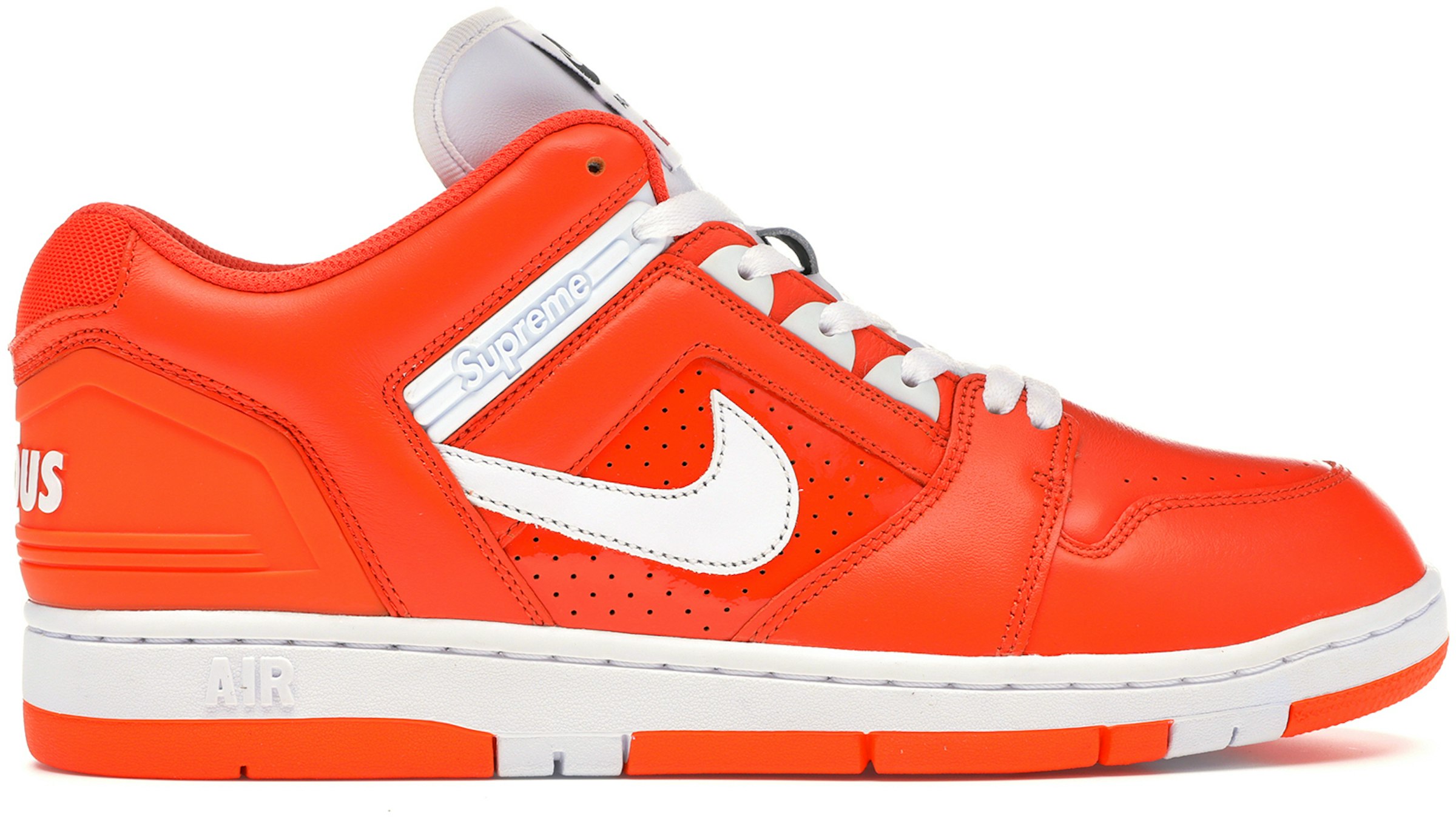 Nike SB Air Force 2 Low Supreme Orange Men's - AA0871-818 US