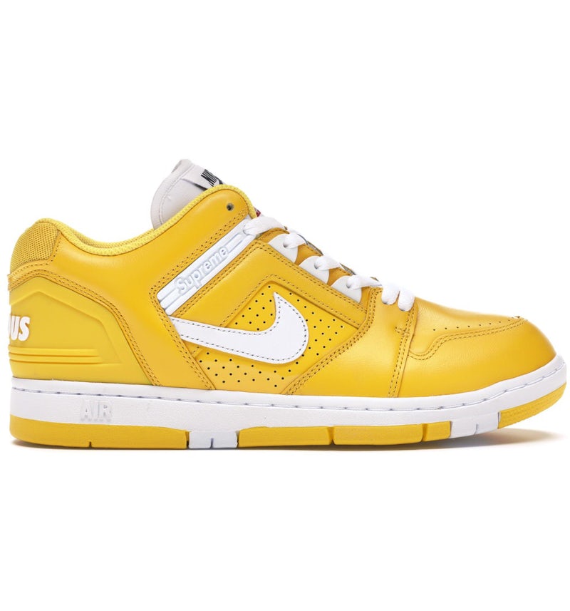 Nike SB Air Force 2 Low Supreme Yellow Men s AA0871 717 US