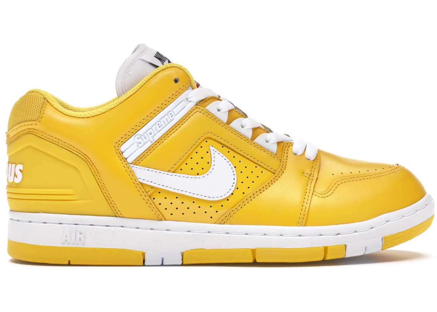 Nike SB Air Force 2 Low Supreme Yellow Men's - AA0871-717 - US Nike SB Air Force 2 Low Supreme Yellow Men's - AA0871-717 - US