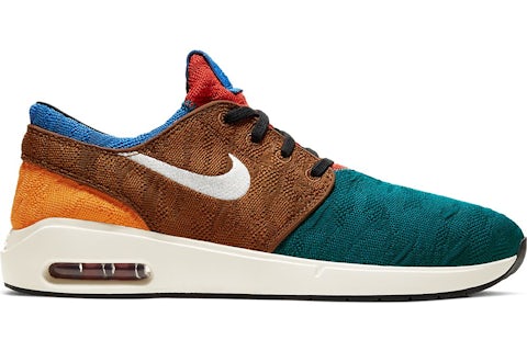 Nike SB Air Max Stefan Janoski 2 Multi Color Men s AQ7477 301 US