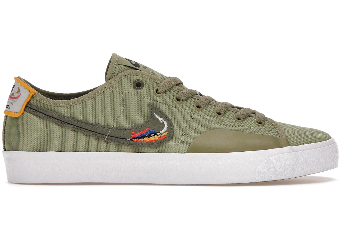 Nike SB Blazer Court Daan Van Der Linden Dusty Olive Men's - CZ5605-300 - US
