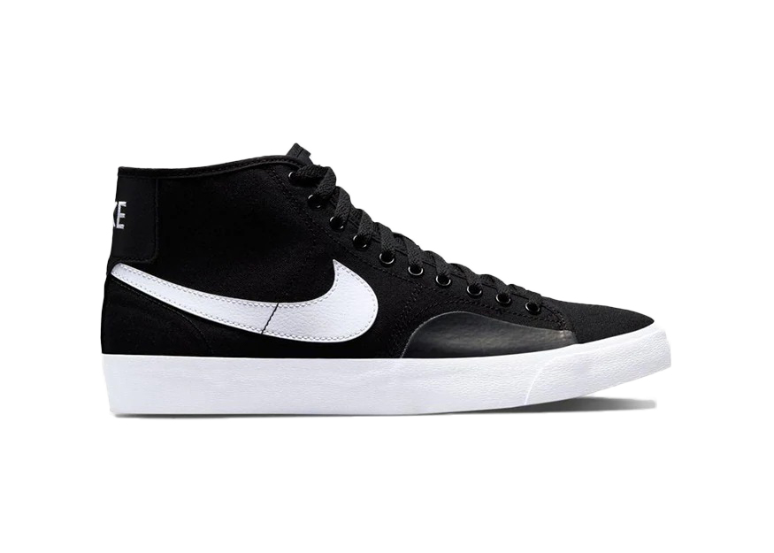 Nike SB Blazer Court Mid Black White - DC8901-001 - US