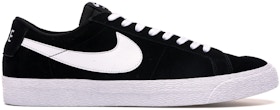 Nike Sb Blazer Low Black White 019