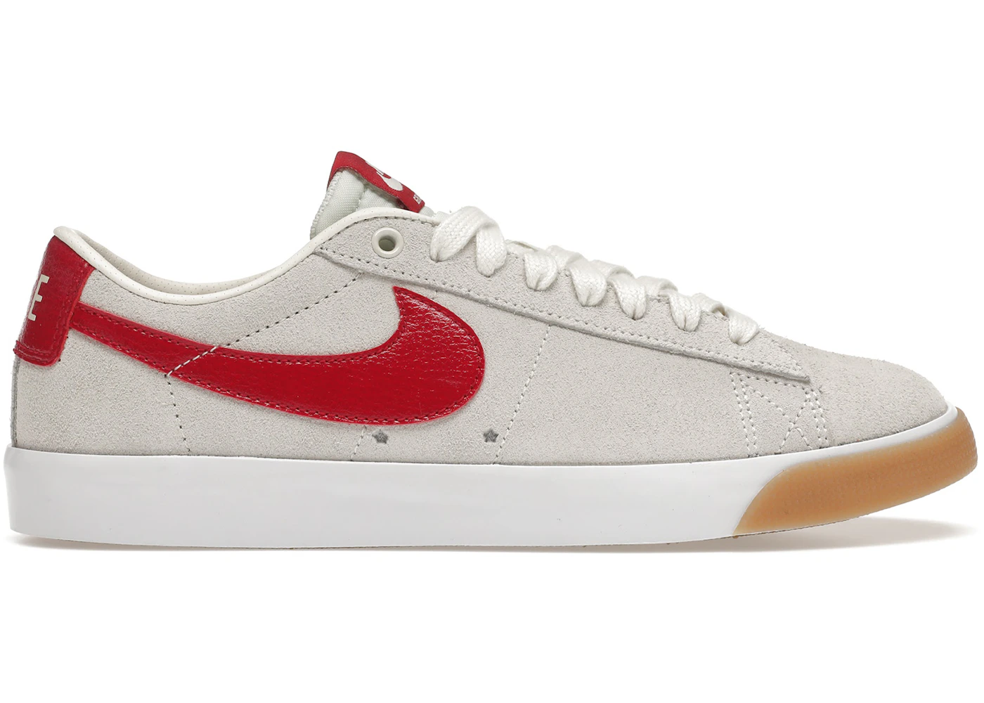 Nike SB Blazer Low GT Sail Cardinal Red Men's 704939-105 US