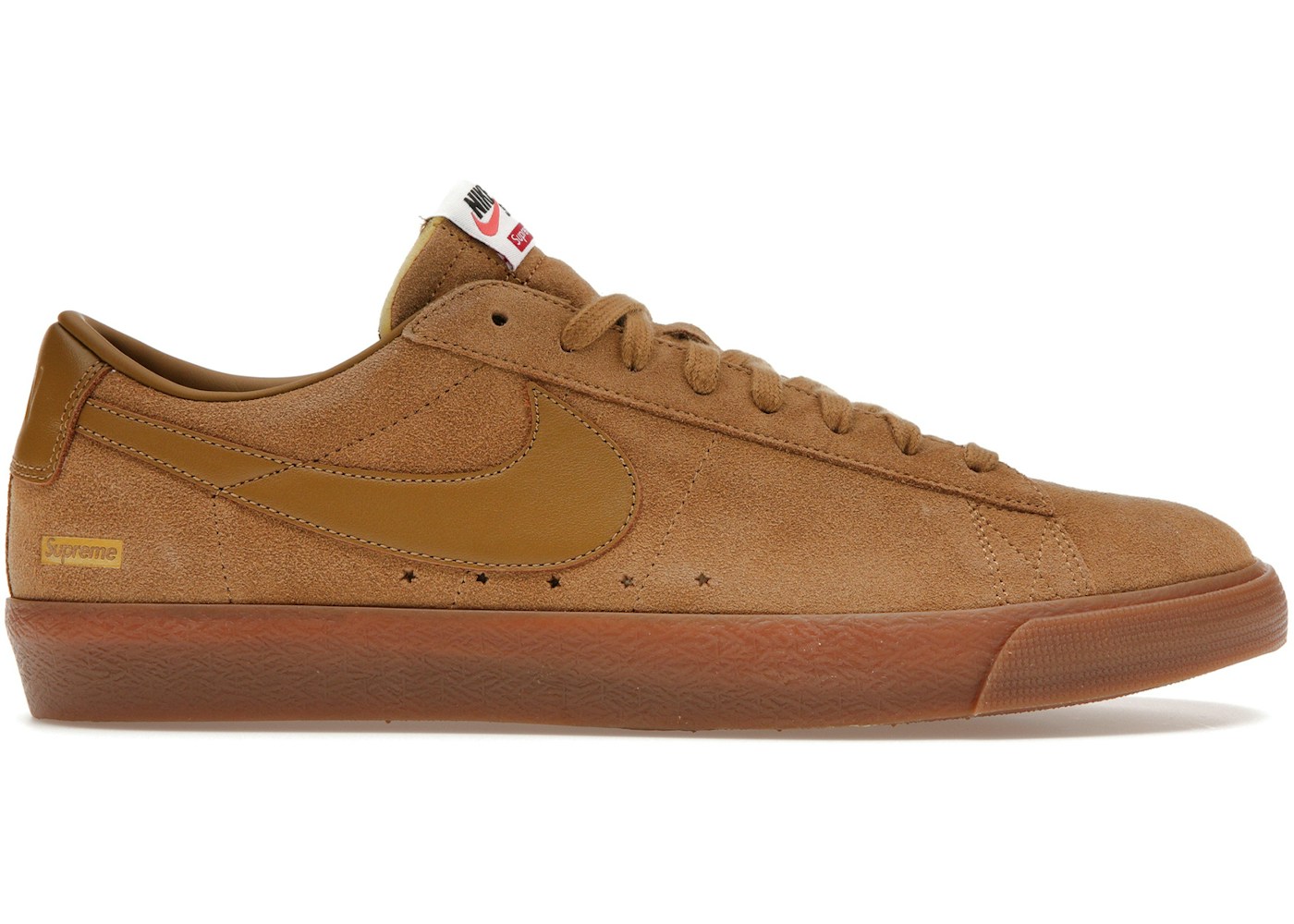 Nike Sb Blazer Low Gt Supreme Golden Beige 7160 229 Nike Sb Blazer Low Gt Supreme Golden Beige 7160 229