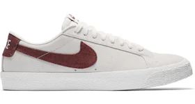 Nike SB Blazer Low Summit White Dark Team Red Men s 864347 169 US