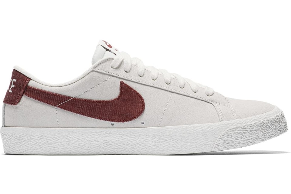Nike sb blazer low 2025 summit white dark team red