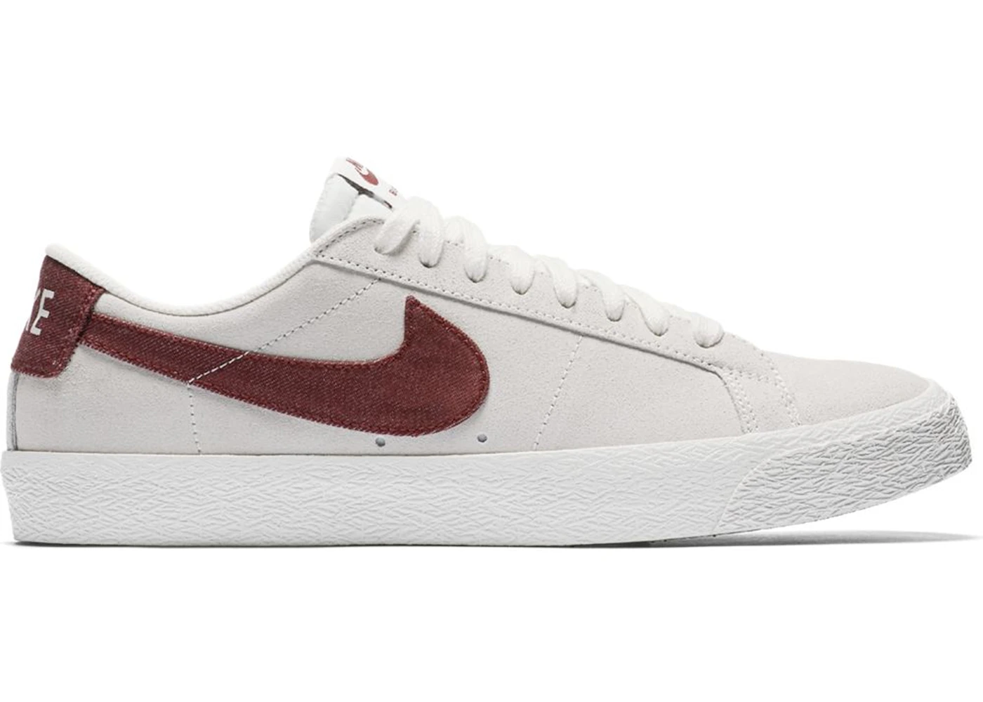 Nike SB Blazer Low Summit White Dark Team Red Men s 864347 169 US