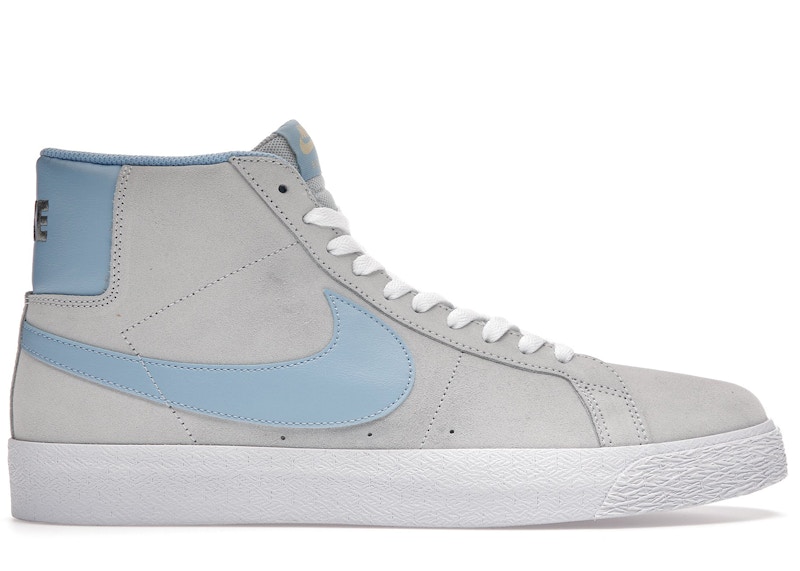 nike sb blazer light blue