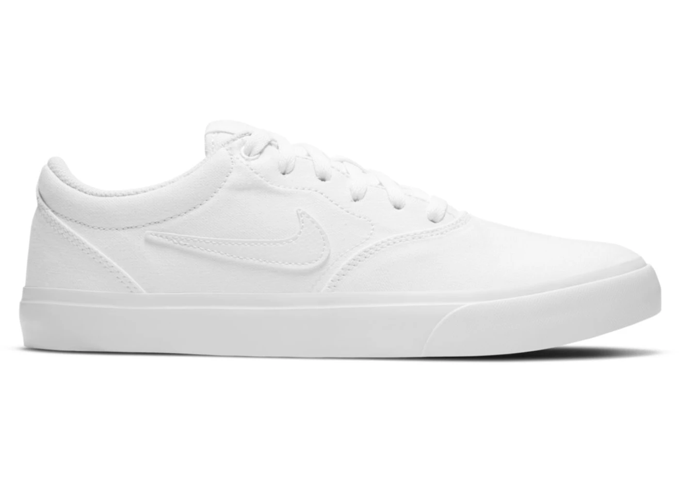 Nike SB Charge Canvas Triple White Men's - CD6279-100 - US