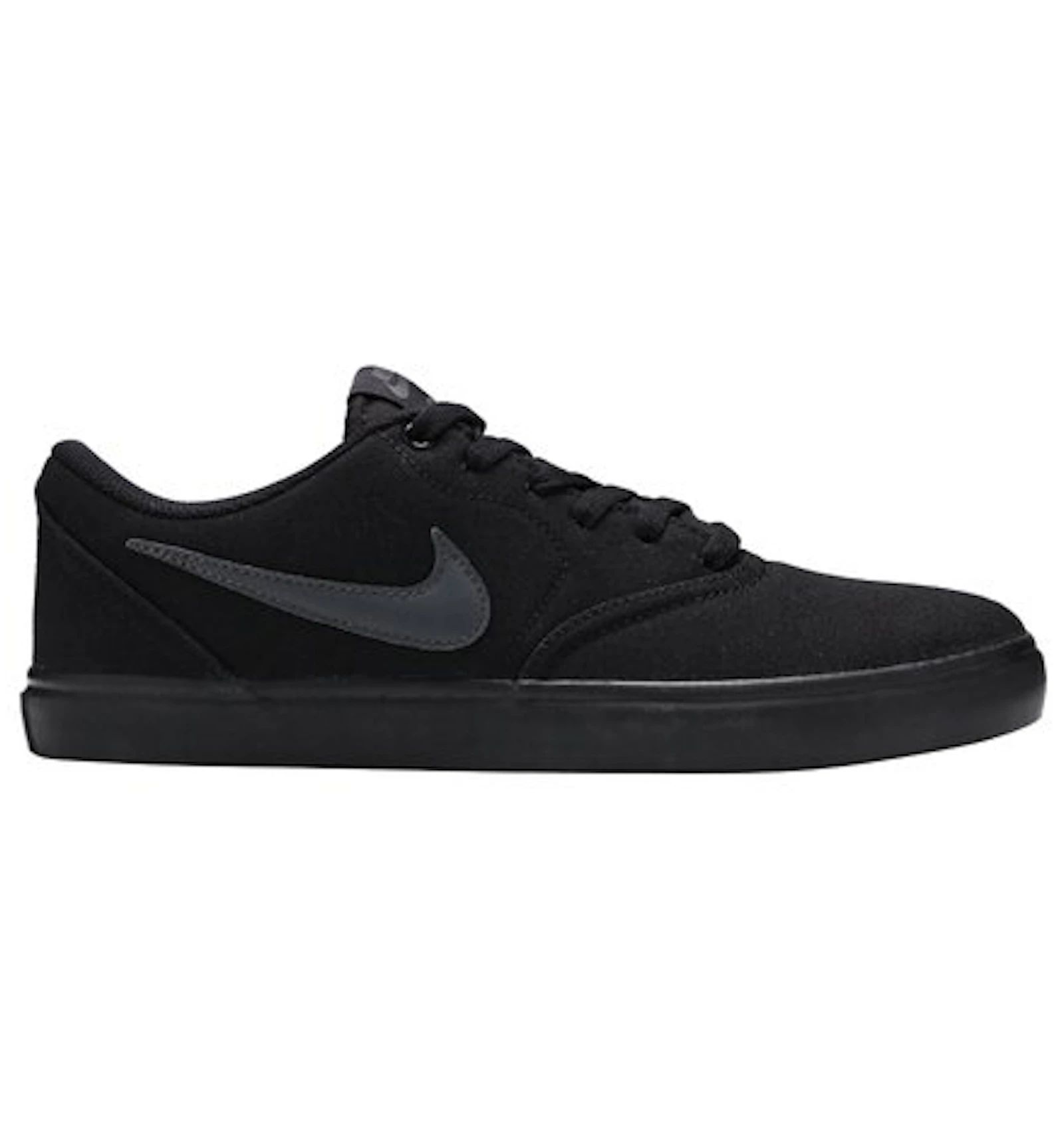 Nike SB Check Solarsoft Canvas Triple Black - 843896-002 - US