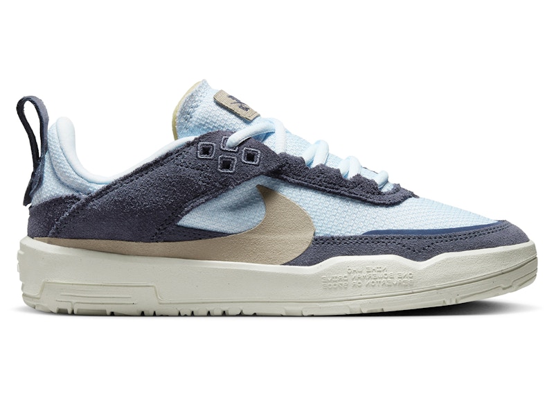 Pre-owned Nike Sb Day One Khaki Sneakers In Thunder Blue/blue Tint/sail In Multi