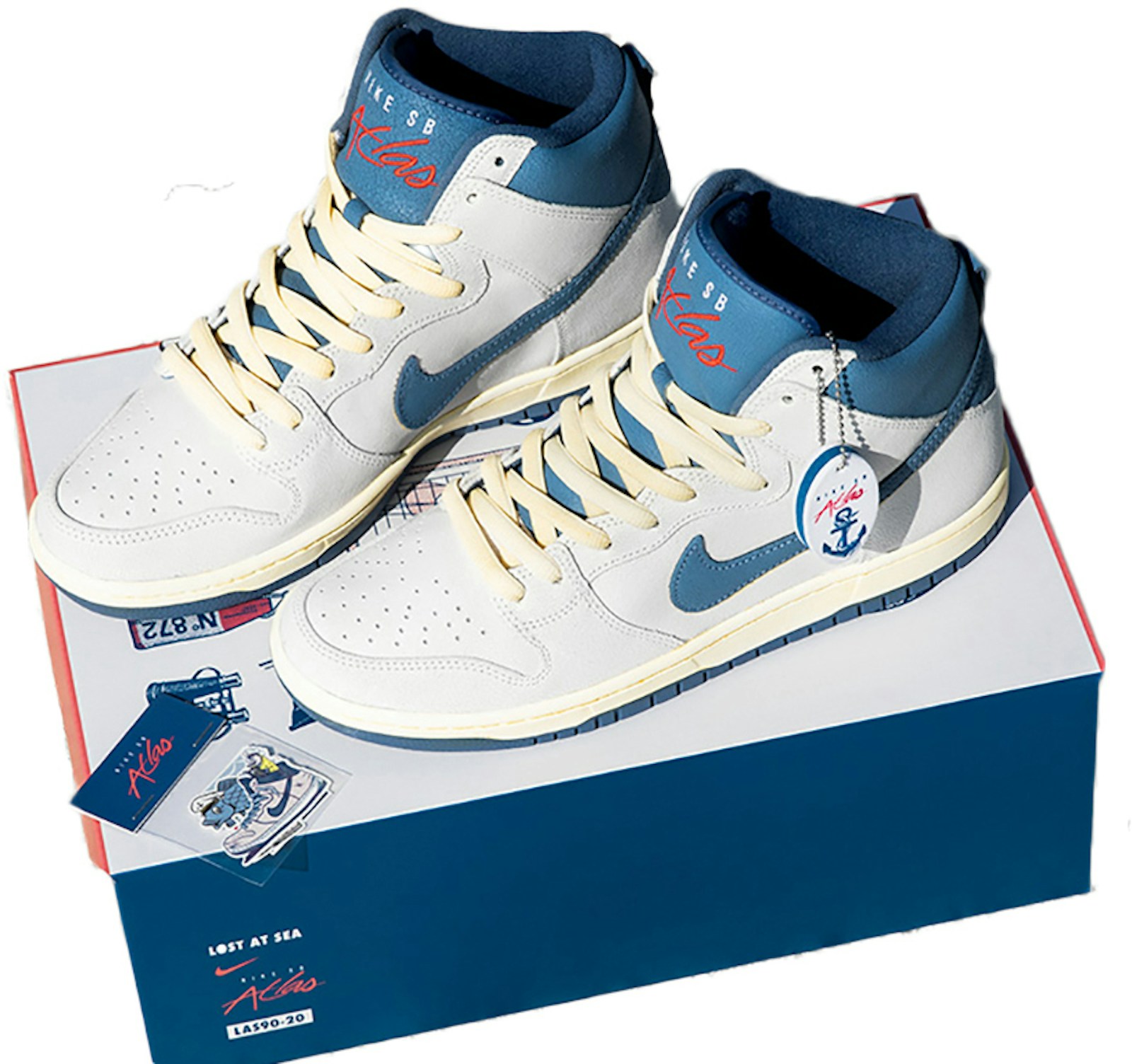 Nike SB Dunk High Atlas Lost At Sea (Special Box) - CZ3334-100