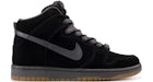 Nike SB Dunk High Negro Niebla de medianoche