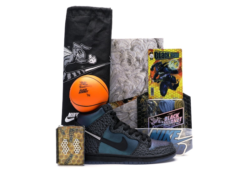 Nike SB Dunk High Black Sheep Hornet (Special Packaging) Men's - BQ6827-001  - US