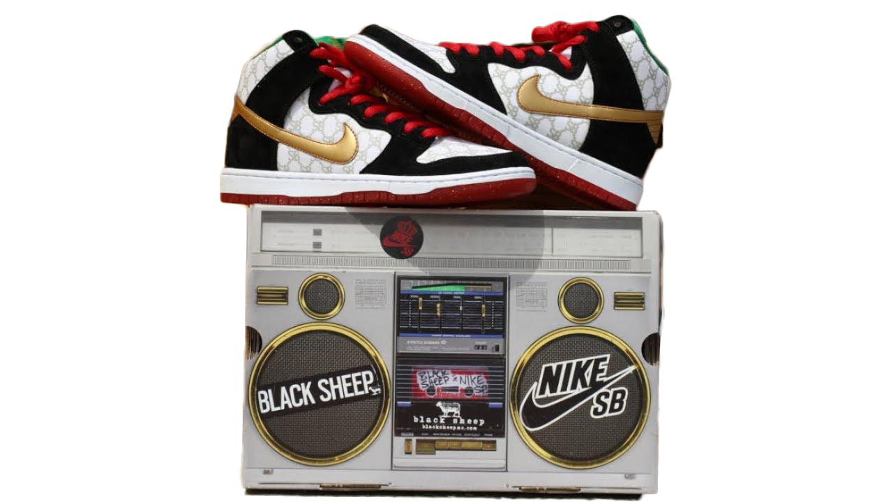 Nike SB Dunk High Black Sheep Paid In Full (Special Box)