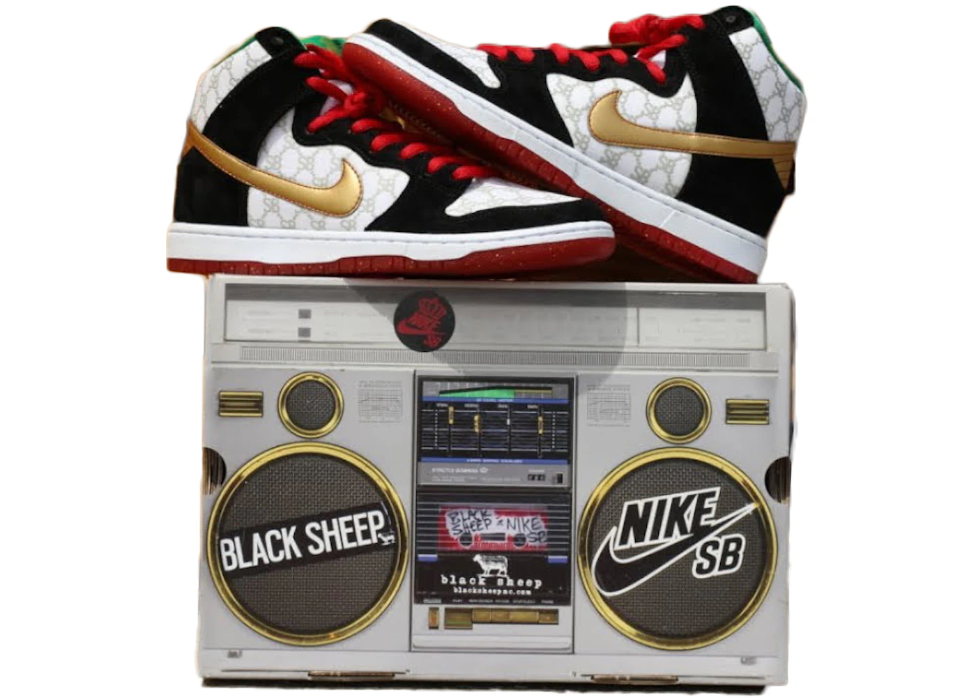 Nike SB Dunk High Black Sheep Paid In Full (Special Box) Men's - 313171-170 - US