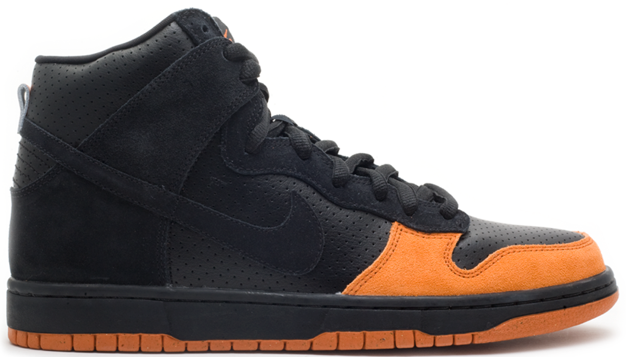 Nike SB Dunk High Black Solar Orange 