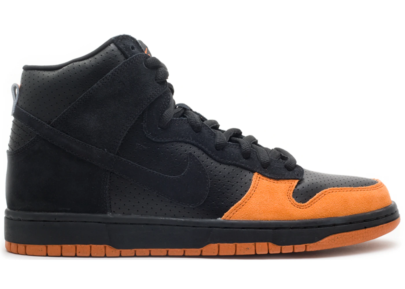 Nike Shoe Nike Sb Dunk High Black Orange Nike SB Dunk High Pro