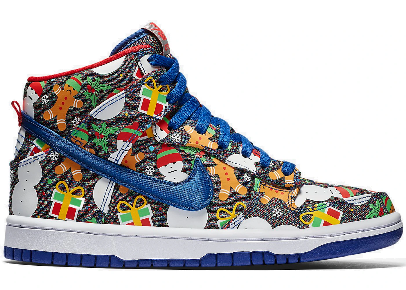 Nike SB Dunk High Concepts Ugly Christmas Sweater 2017 GS