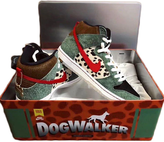 Rústico mediodía fluctuar Nike SB Dunk High Dog Walker (Special Box) - BQ6827-300 - ES
