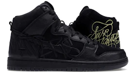 Nike SB Dunk High FAUST Black Gold (Special Box)