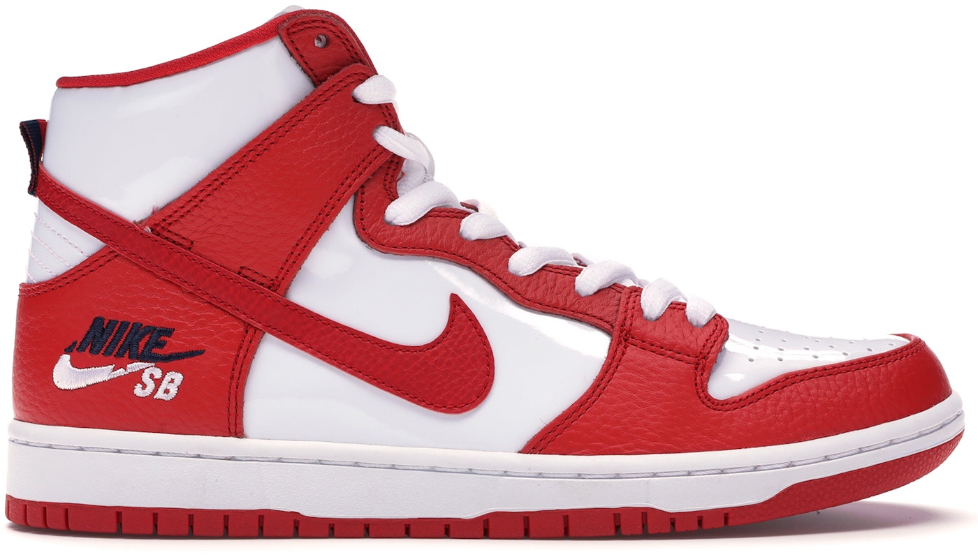 beddengoed affix chaos Nike SB Dunk High Future Court Red - 854851-661