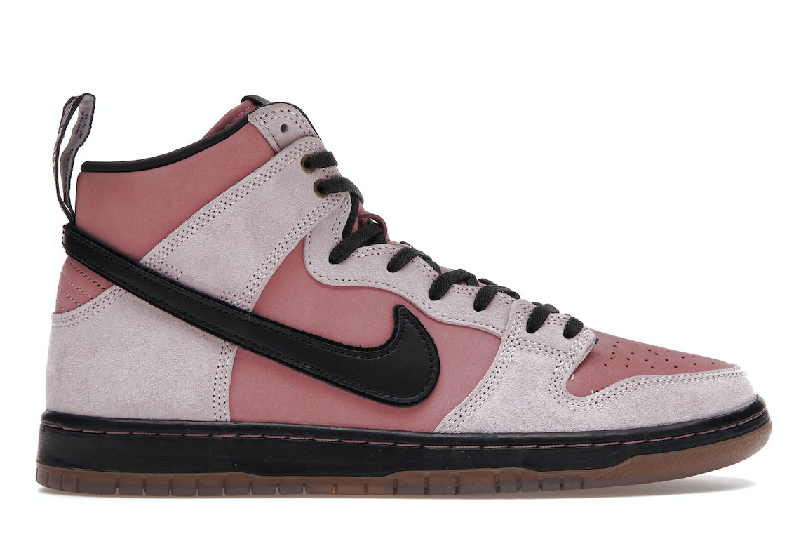 Pre-owned Nike Sb Dunk High Pro Kcdc In Pink/black