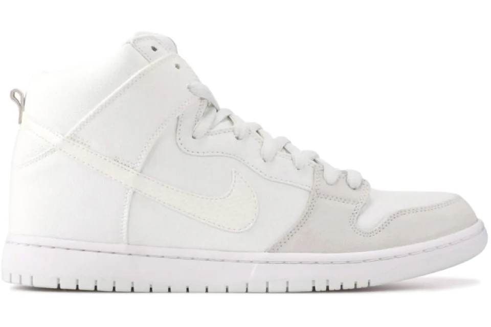 Nike SB Dunk High Pro Metallic Summit White Men's - 305050-110 - US