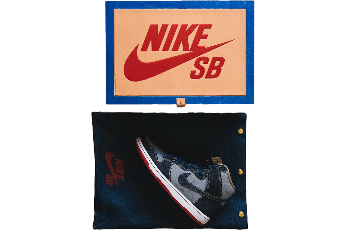 Nike SB Dunk High Reese Forbes Denim Friends and Family (Special Box) - 881758-441 - US