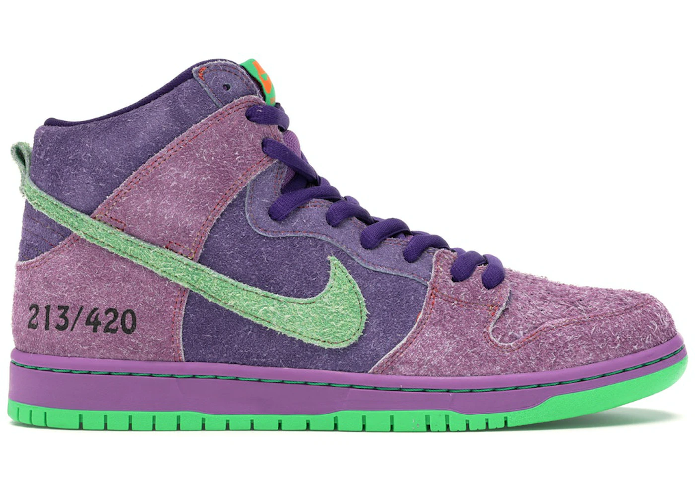 Nike SB Dunk High 420 Reverse Skunk (Special Box) Men's (Special