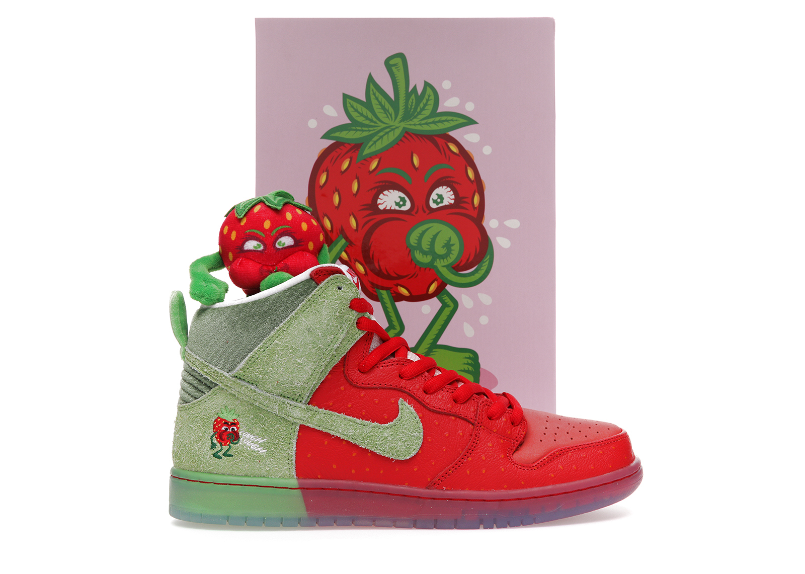 Nike SB Dunk High Strawberry Cough (Special Box)