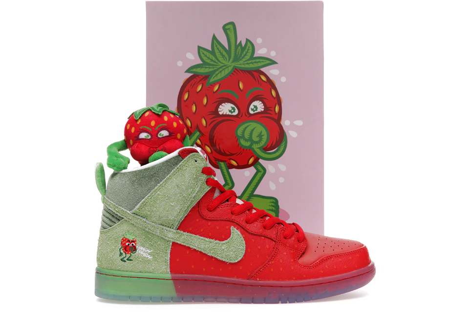 Nike SB Dunk High Strawberry Cough (Special Box)