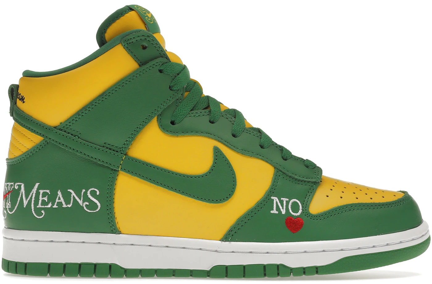 Nike SB Dunk High Supreme By Any Means Brazil Men's - DN3741-700 - US