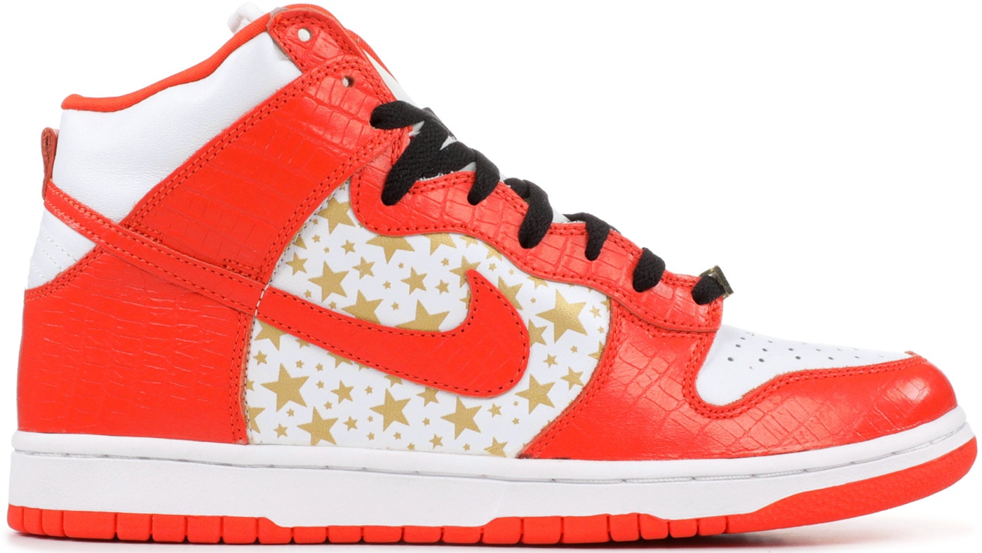Nike Sb Dunk High Supreme Orange 181 Nike Sb Dunk High Supreme Orange 181