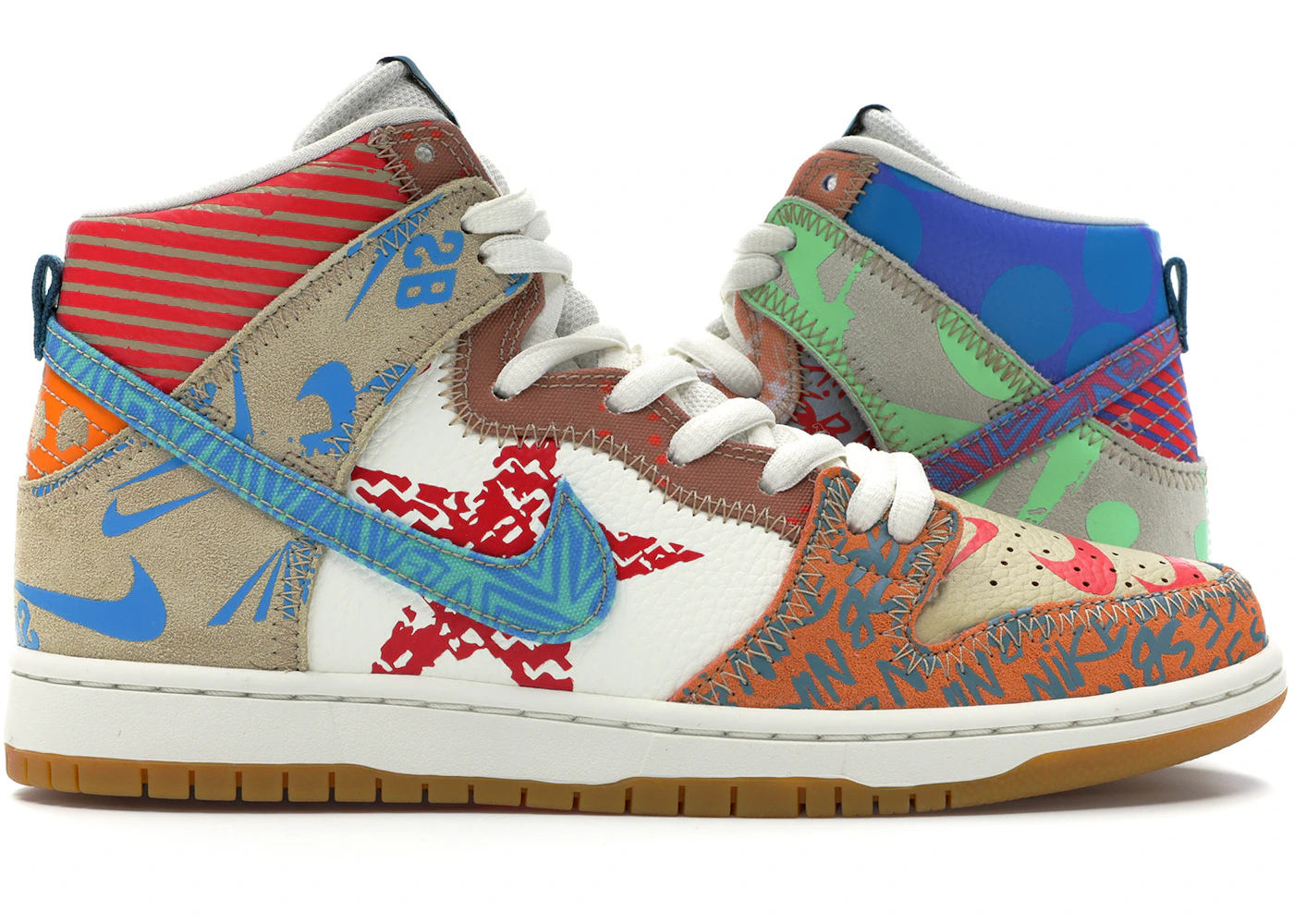 Nike SB Dunk High Thomas Campbell What the Dunk - 918321-381