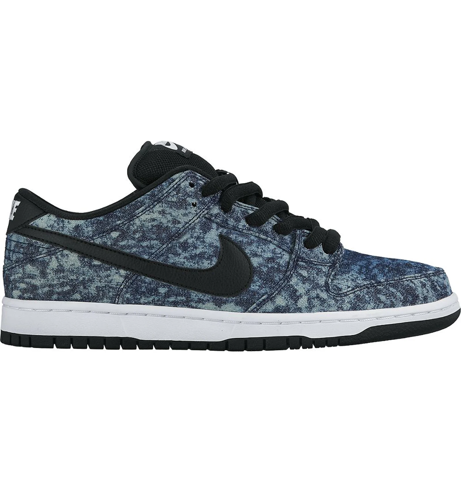 Nike sb dunk top low bleached denim