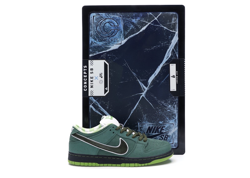 Nike SB Dunk Low Concepts Green Lobster (Special Box)