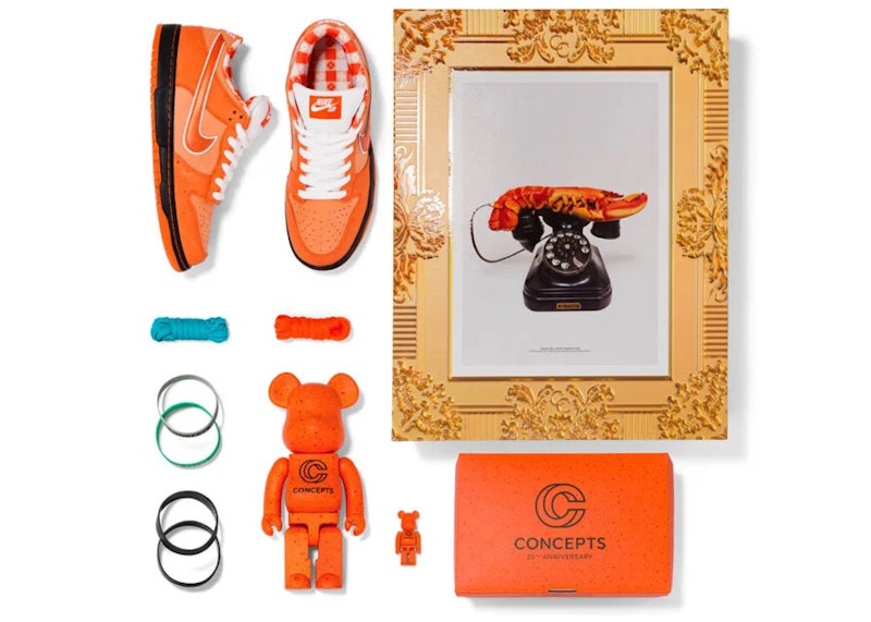 Nike SB Dunk Low Concepts Orange Lobster (Special Box)