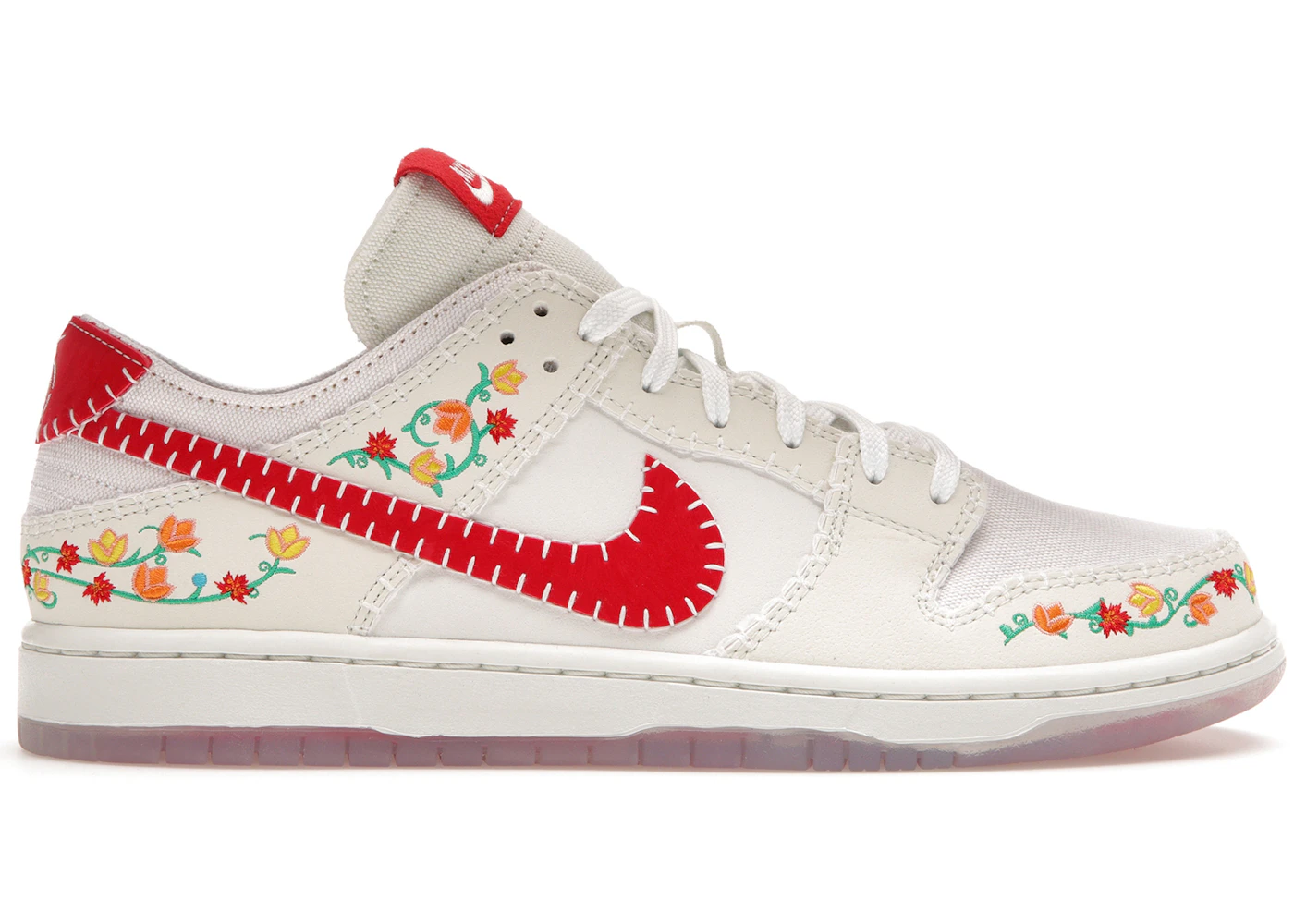 Nike SB Dunk Low Decon N7 Opti Yellow University Red Men's - FD6951-700 - US